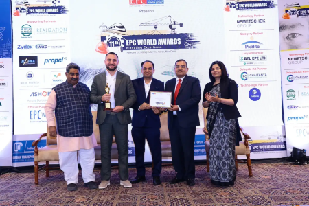 MYCRANE wins prestigious EPC award as India growth continues