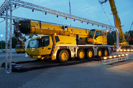 Grove launches two new five-axle all-terrain cranes