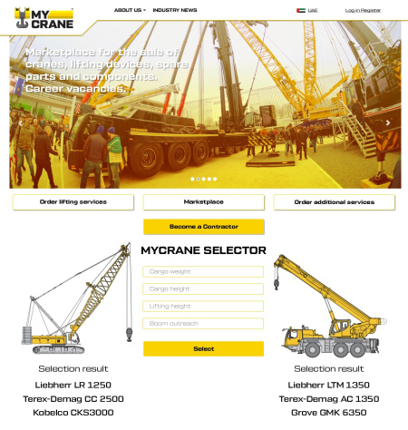 MYCRANE to add world’s first universal access crane selection tool