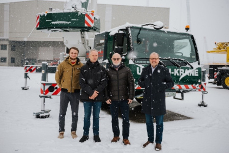 New Liebherr mobile crane for Ullrich Krane