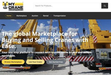 MYCRANE expands offering with launch of global lifting equipment Marketplace